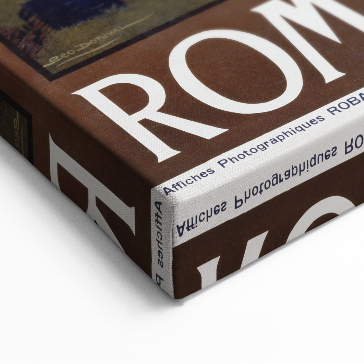 Rome Vintage Travel Poster - Retro Italian Architecture Art