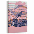 Vintage Travel Poster - Grand Canyon | Retro Desert Art Print