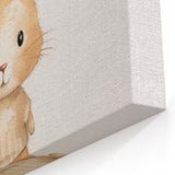 Cute Bunny in Sweater Nursery Wall Art - Baby Room Decor