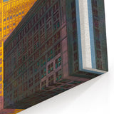 Vintage Travel Poster - Chicago Temple | Retro City Art Print
