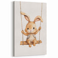 Cute Bunny Nursery Wall Art – Baby Room Decor & Kids Room Prints