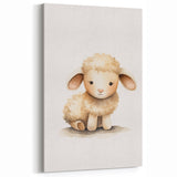 Adorable Lamb Nursery Wall Art – Baby Room Decor & Kids Prints