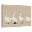 Minimalist Goose Nursery Wall Art - Framed Baby Art Prints