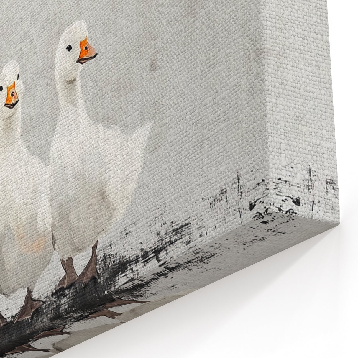 Elegant Geese Nursery Wall Art - Acrylic Nursery Art