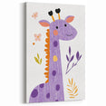 Playful Giraffe Nursery Wall Art - Framed Baby Art Prints