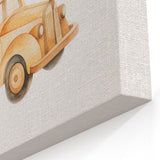 Classic Wooden Car Nursery Wall Art – Baby Room Decor Prints