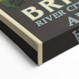 Brisbane Retro Travel Poster | Vintage River City Art Print