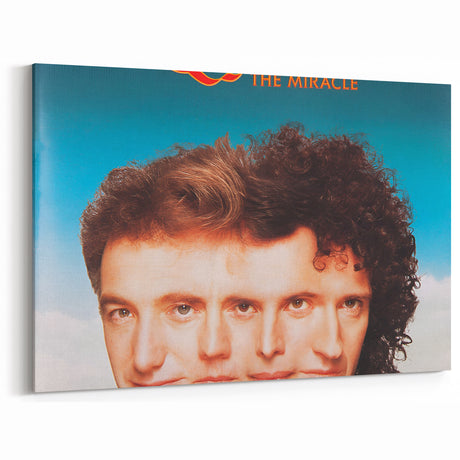 Retro Queen The Miracle Poster - Vintage Prints for Wall Art