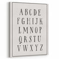 Rustic Alphabet Nursery Wall Art – Baby Room Decor & Kids Prints