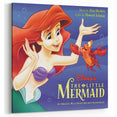 Retro The Little Mermaid Soundtrack Poster - Vintage Disney Art