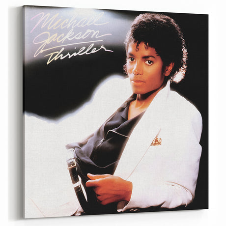 Retro Michael Jackson Thriller Poster - Vintage Music Wall Art