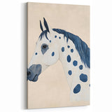Elegant Horse Nursery Wall Art – Kids Room & Baby Room Decor