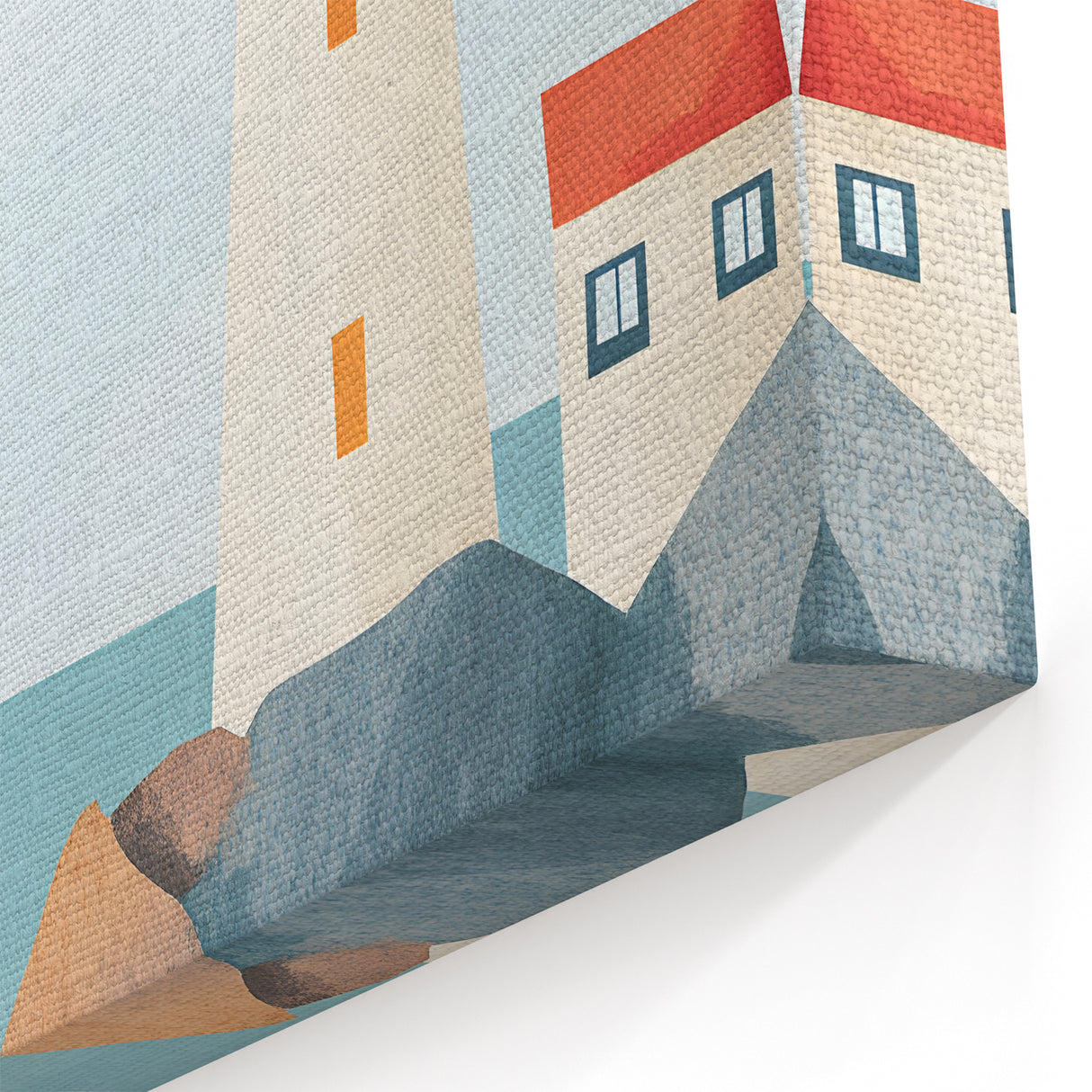 Coastal Lighthouse Nursery Wall Art – Kids Room & Baby Decor