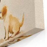 Boy and Puppy Nursery Wall Art – Kids Room & Baby Room Decor