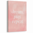 Dream Play Repeat Nursery Wall Art – Kids Room & Baby Decor