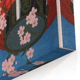 Vintage Tokyo Travel Poster | Retro Art Print of Cherry Blossoms