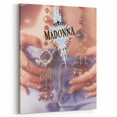 Madonna Retro Wall Art – Like a Prayer Vintage Canvas Print
