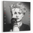 Madonna Retro Wall Art – Vintage Black & White Canvas Print