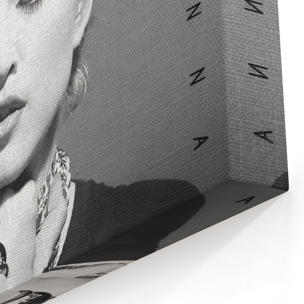 Madonna Retro Wall Art – Vintage Black & White Canvas Print