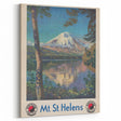 Retro Mount St. Helens Travel Poster – Vintage Prints & Scenic Art