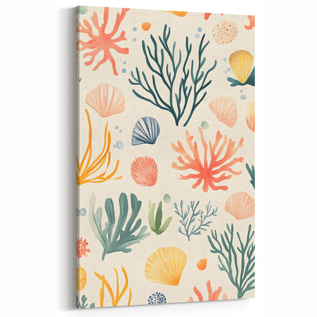 Coral Reef Nursery Wall Art - Baby Room & Kids Room Decor