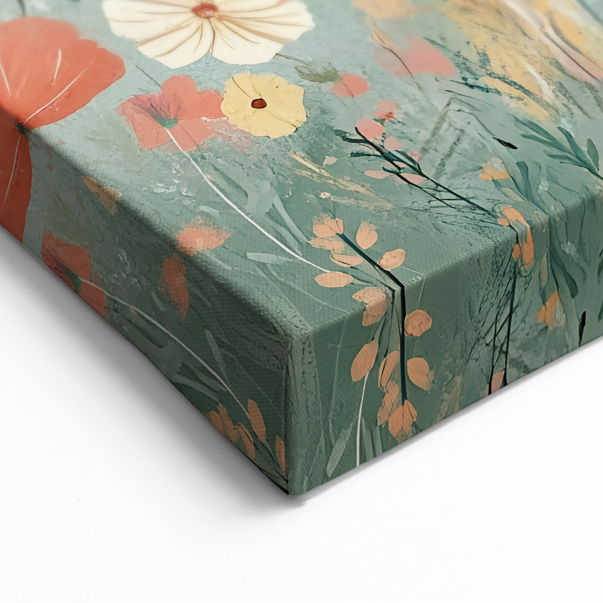 Floral Girl Nursery Wall Art - Baby Room & Kids Room Decor