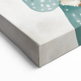 Loving Girl & Lamb Nursery Wall Art - Baby Room & Kids Decor