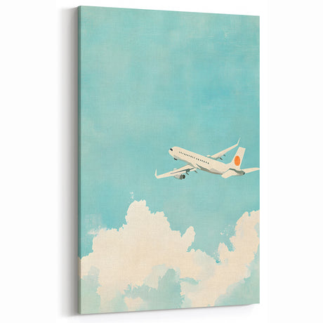 Airplane Nursery Wall Art - Baby Room & Kids Room Decor