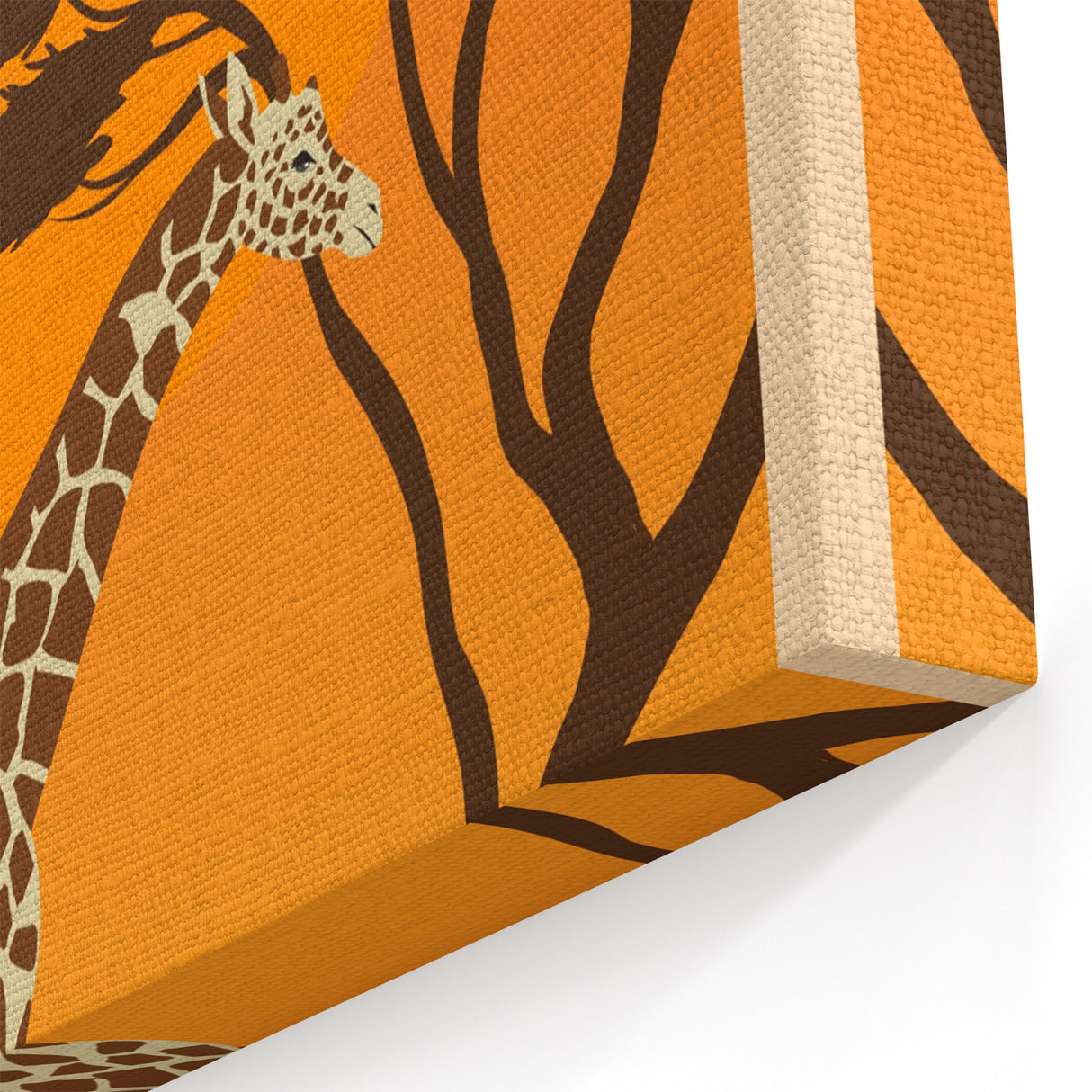 Retro Tanzania Travel Poster - Vintage Safari Wall Art