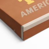 Retro Texas Travel Poster - Vintage American Airlines Wall Art