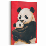 Adorable Panda Nursery Wall Art - Kids Room Prints & Decor