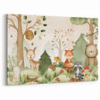 Woodland Animals Nursery Wall Art - Kids Room Prints & Decor