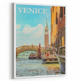 Retro Venice Travel Poster – Vintage Prints of Venice Canal