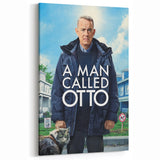 2020s Vintage Movie Poster - A Man Called Otto Retro Film Art Print