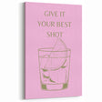 Minimalist Cocktail Quote Art - Bar Wall Art for Home & Kitchen