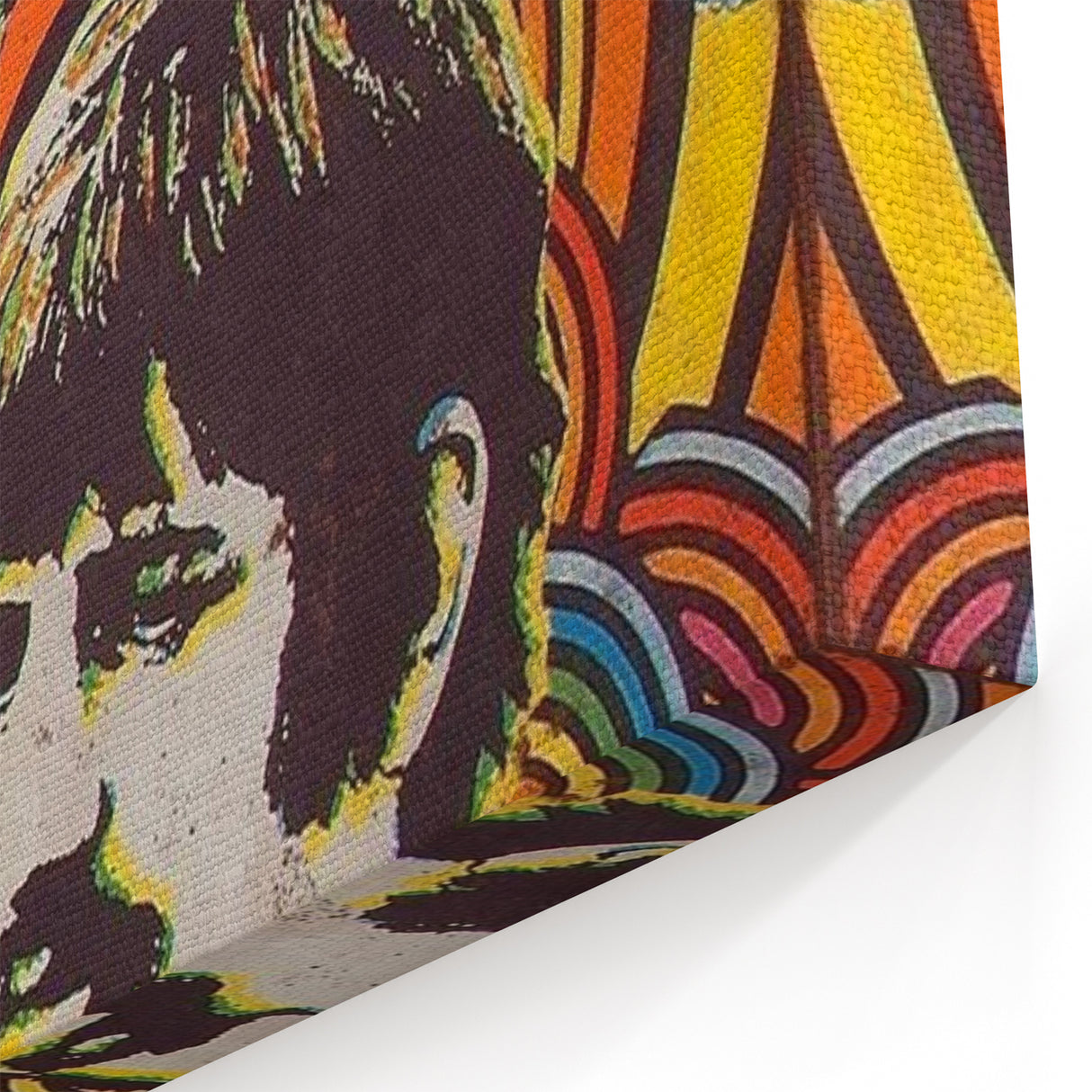 The Beatles Retro Poster Art – Psychedelic Music Wall Decor