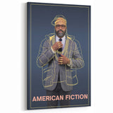 2020s Vintage Movie Poster - American Fiction Retro Film Art