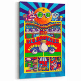 Big Brother and the Holding Company Retro Poster – Psychedelic Art
