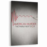 2020s Vintage Movie Poster - American Murder Documentary Art
