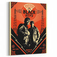 The Black Keys Concert Poster Art – Retro Rock Wall Decor