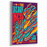 The Black Keys Concert Poster Art – Psychedelic Rock Wall Decor