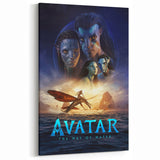 2020s Vintage Movie Poster – Avatar: The Way of Water Retro Film Art