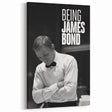 2020s Vintage Movie Poster - Being James Bond Retro Film Art