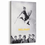 2020s Vintage Movie Poster - Belfast Retro Film Art Print
