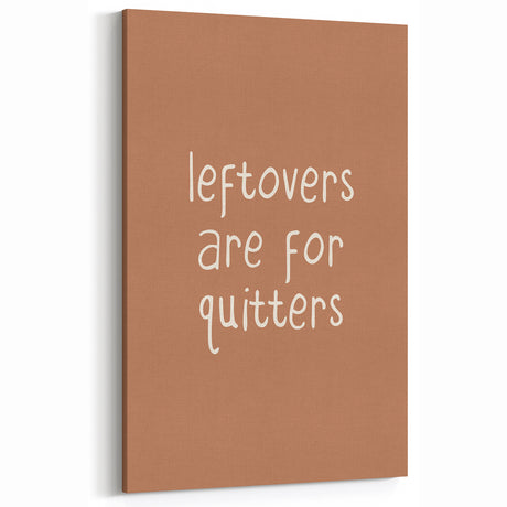 Funny Thanksgiving Wall Art - Fall Canvas Art with Festive Quote
