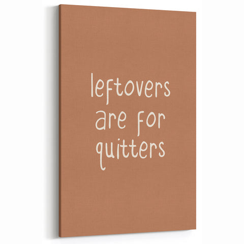 Funny Thanksgiving Wall Art - Fall Canvas Art with Festive Quote