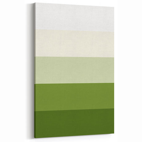 St. Patrick’s Day Wall Art - Minimalist Irish Green Gradient Print
