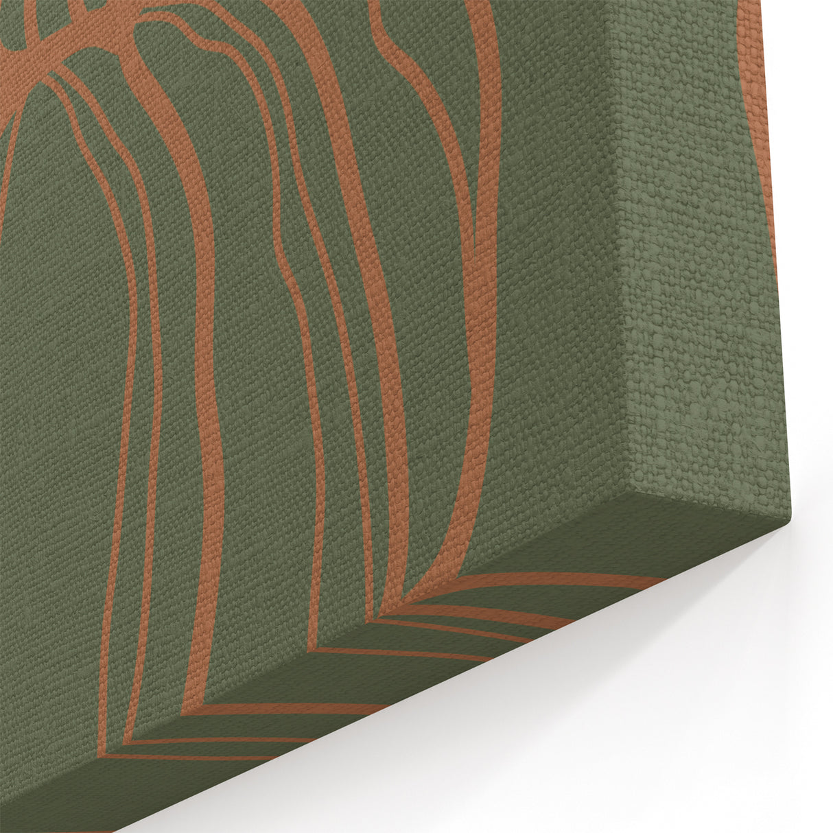 Minimalist Pumpkin Wall Art - Autumn Canvas Art for Seasonal Decor