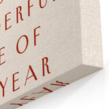 Tis the Most Wonderful Time - New Year Wall Art Print