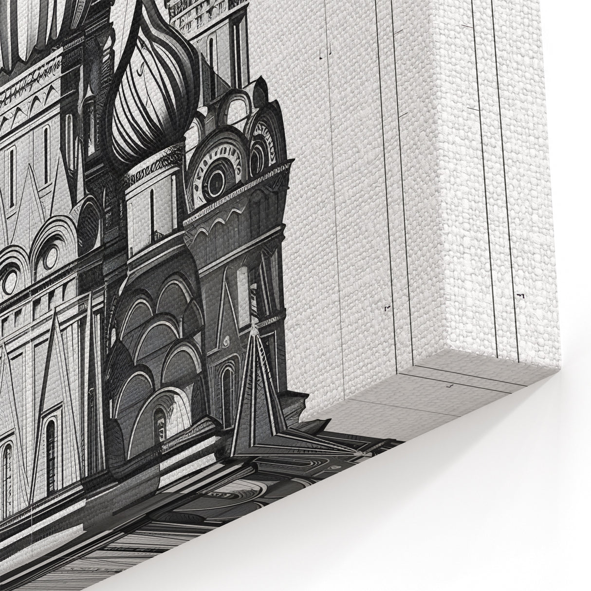 St. Basil's Cathedral Architectural Wall Art